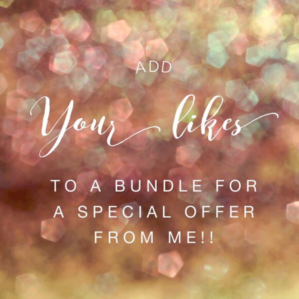 Bundle your likes for a special Offer 💝